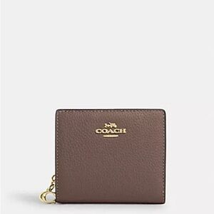 Coach Tan Leather Card Holder